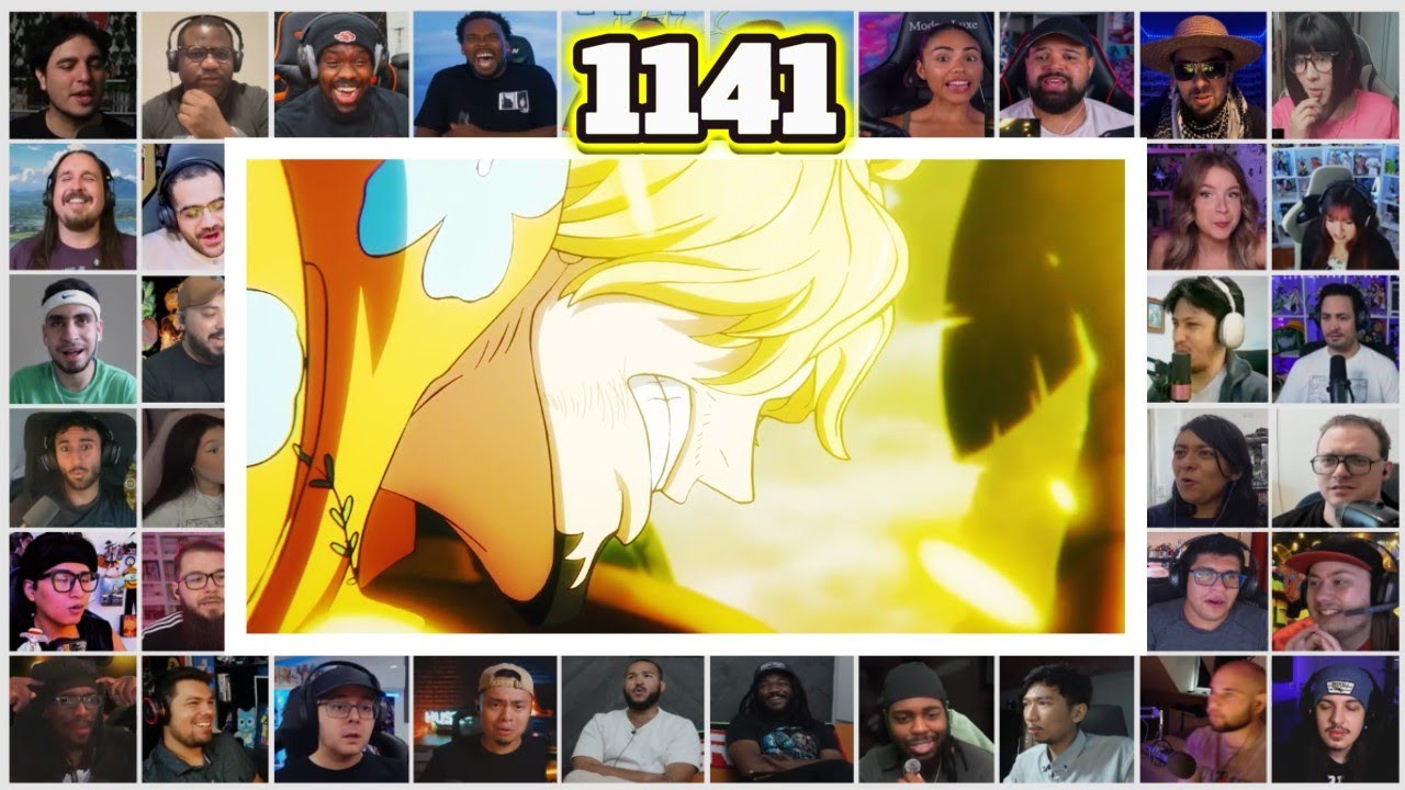 [35 + Reactors] ONE PIECE | EPISODE 1141 | MEGAA REACTION MASHUP | ワンピース
