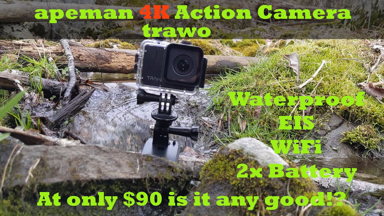 Apeman TraWO 4K Action Cam : Better than GoPro?!
