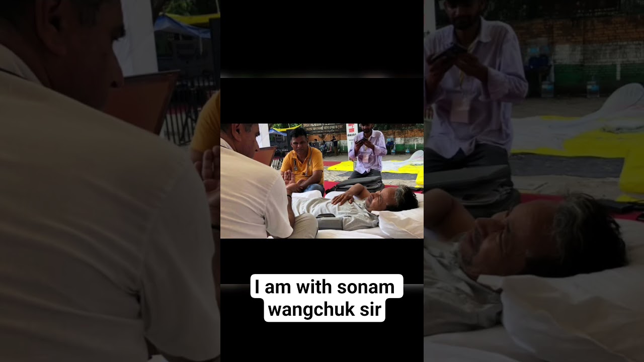 I am with sonam wangchuk sir ❤️#shorts #viral #trending #cjp #sonamwangchuk