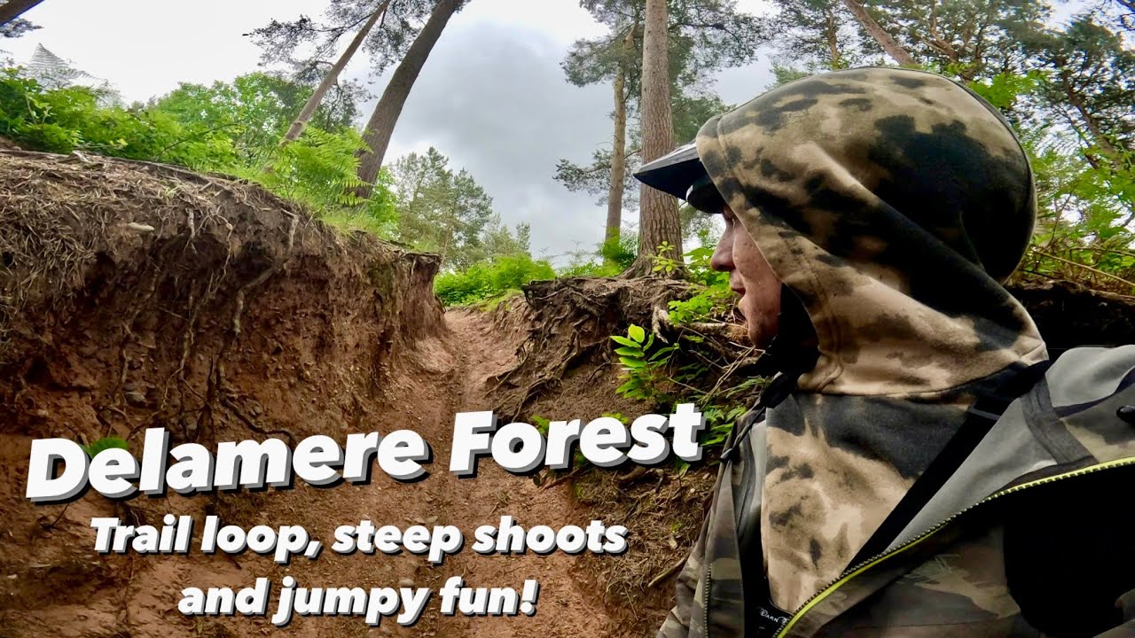 Delamere Forest Fun! Trails, steeps and jumps!