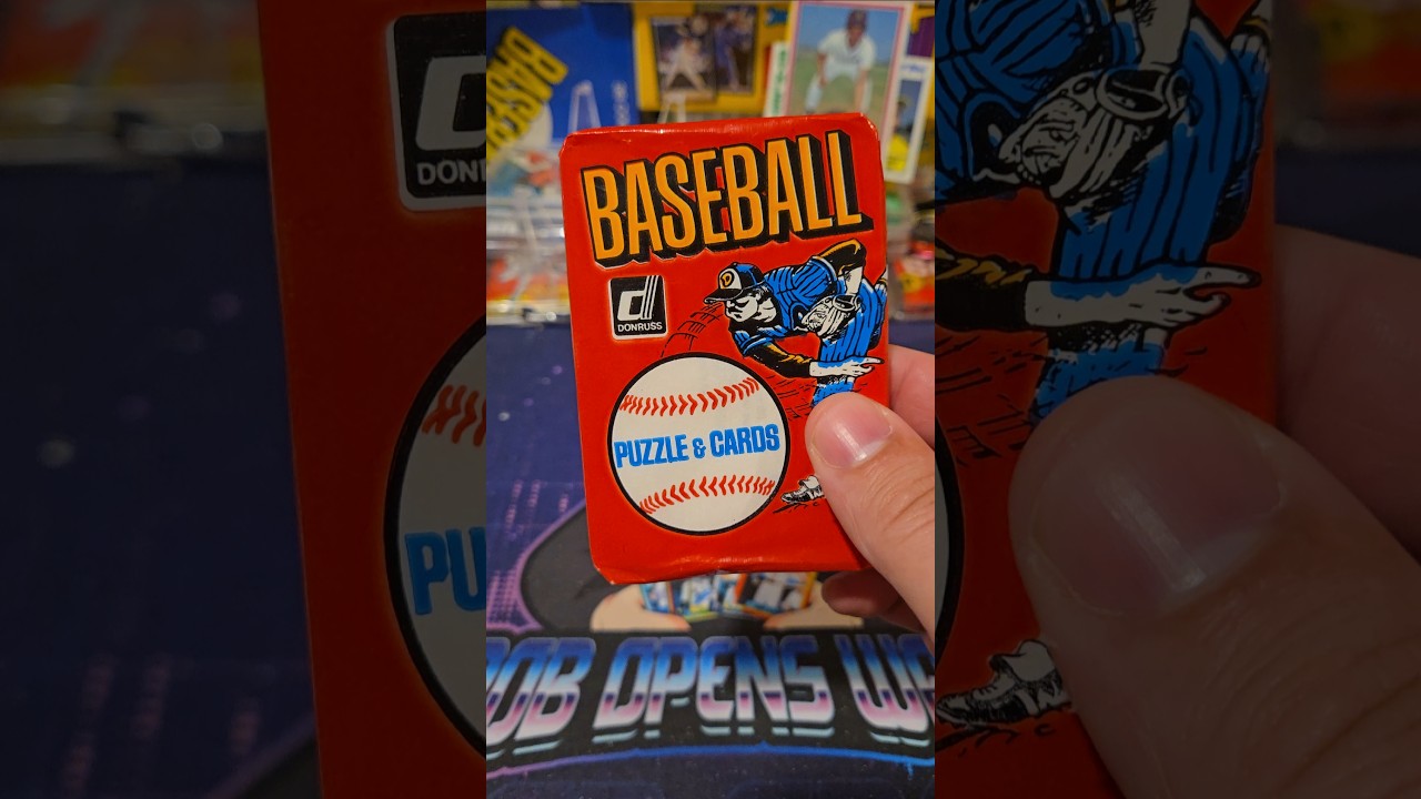 Epic 1982 Donruss Baseball Card Pack Opening! #baseballszn #baseballcards