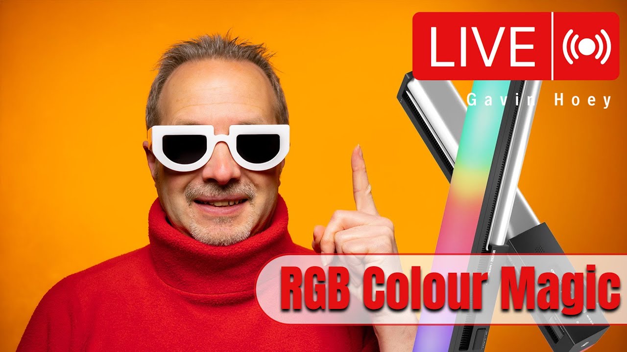 My Secrets For Colorful Portraits!... LIVE!