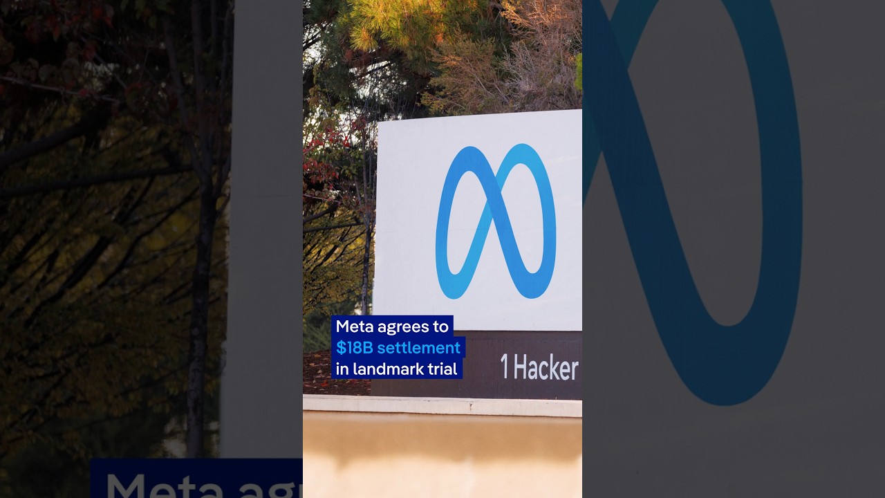 Meta agrees to $18B settlement in landmark trial | DW News