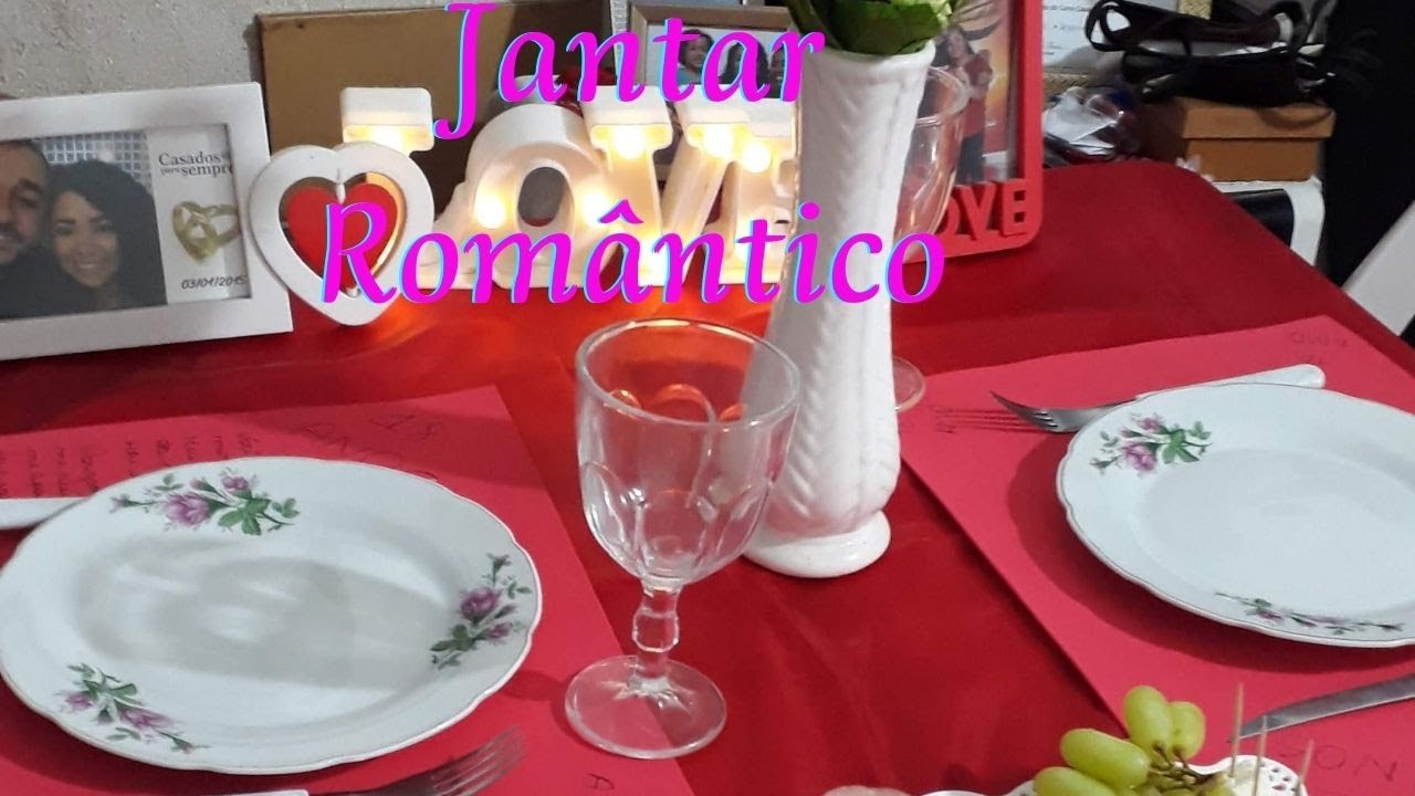 DIA DOS NAMORADOS/RECEITA DE ENHOQUE / MESA POSTA SIMPLES