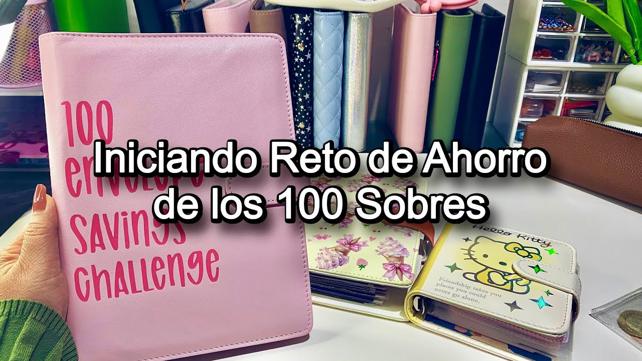 Reto de Ahorro de los 100 Sobres ✅ Nuevos Retos ❤️ #ahorro #retosdeahorro 