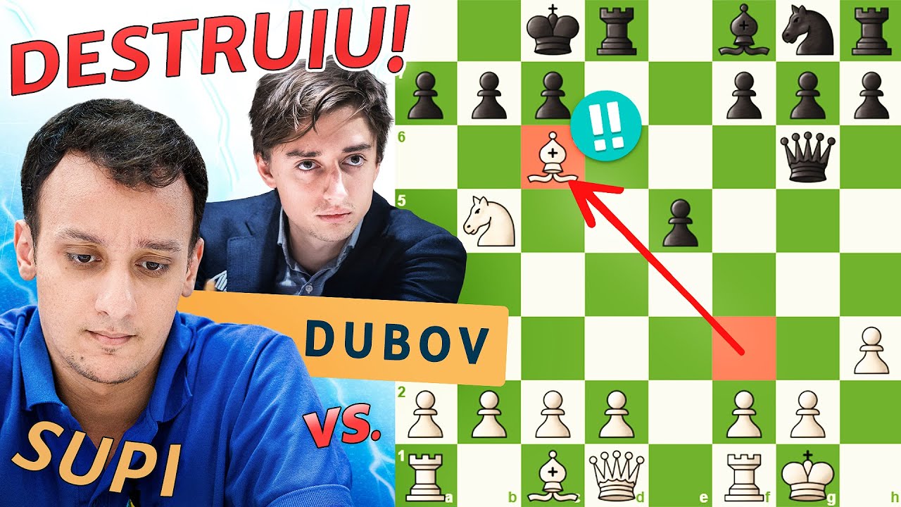 SUPI CHOCOU O MUNDO DO XADREZ - Luis Paulo Supi Vs Daniil Dubov