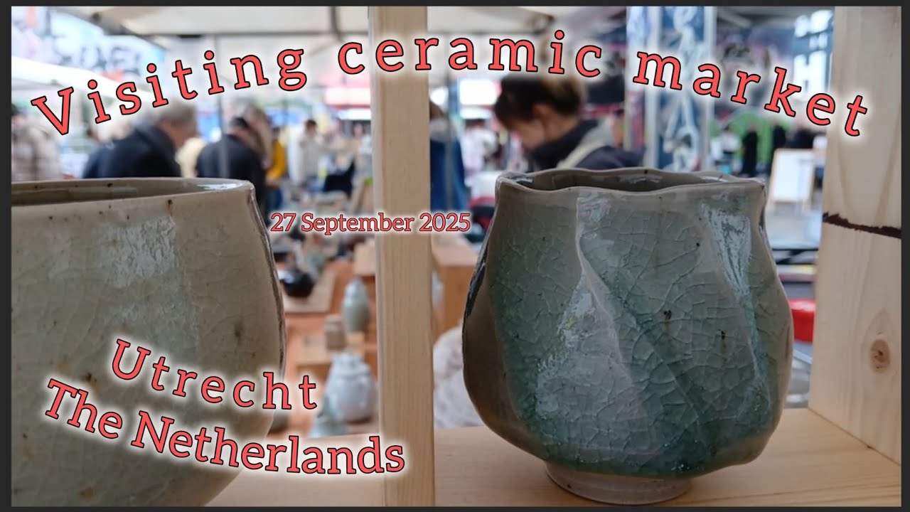 # 21  🎦  Visiting a Dutch ceramic market. Utrecht, the Netherlands.