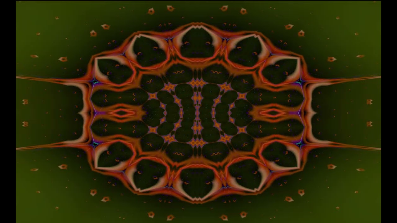 Trippy Psychedelic Visuals Pattern Color Nice To Listening Music To