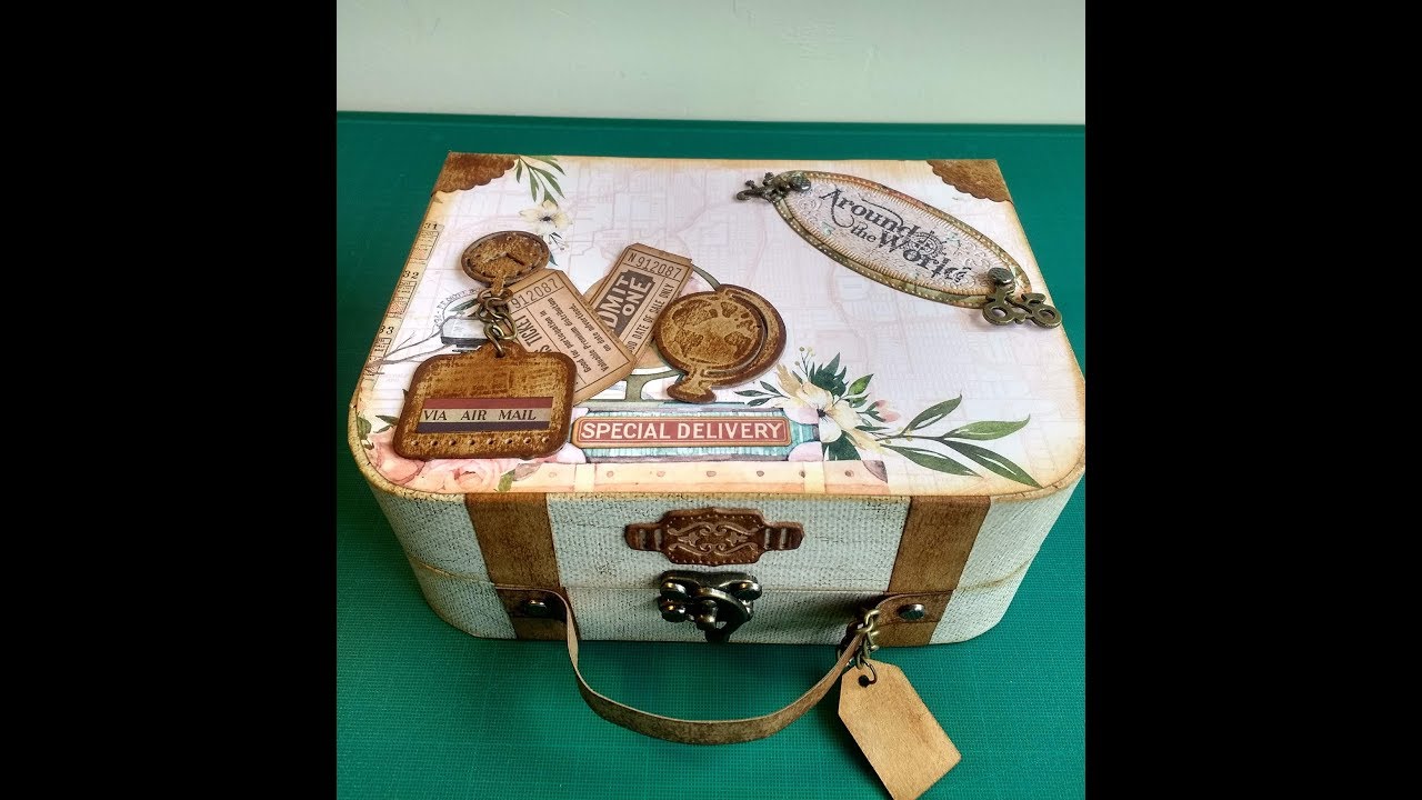 Tutorial Maleta vintage