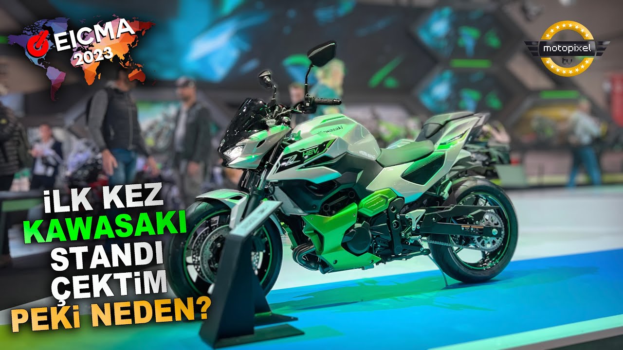 İlk Kez Kawasaki Standı Çektim! Eicma Kawasaki 2024 Modelleri
