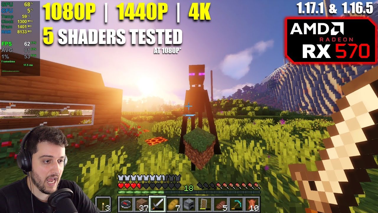 RX 570 | Minecraft Java — 1080p, 1440p, 4K — EP7