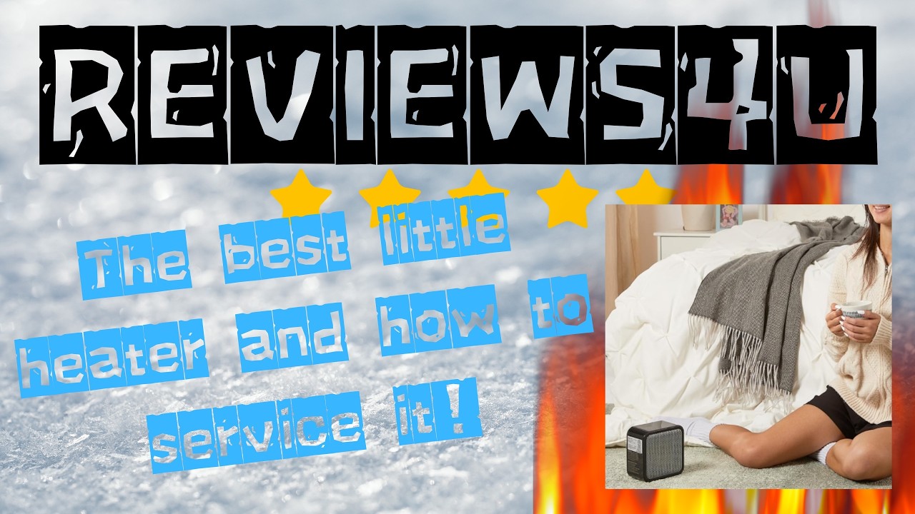 Amazon Basics Ceramic Space Heater 500W |REVIEW AND TIPS TOO!