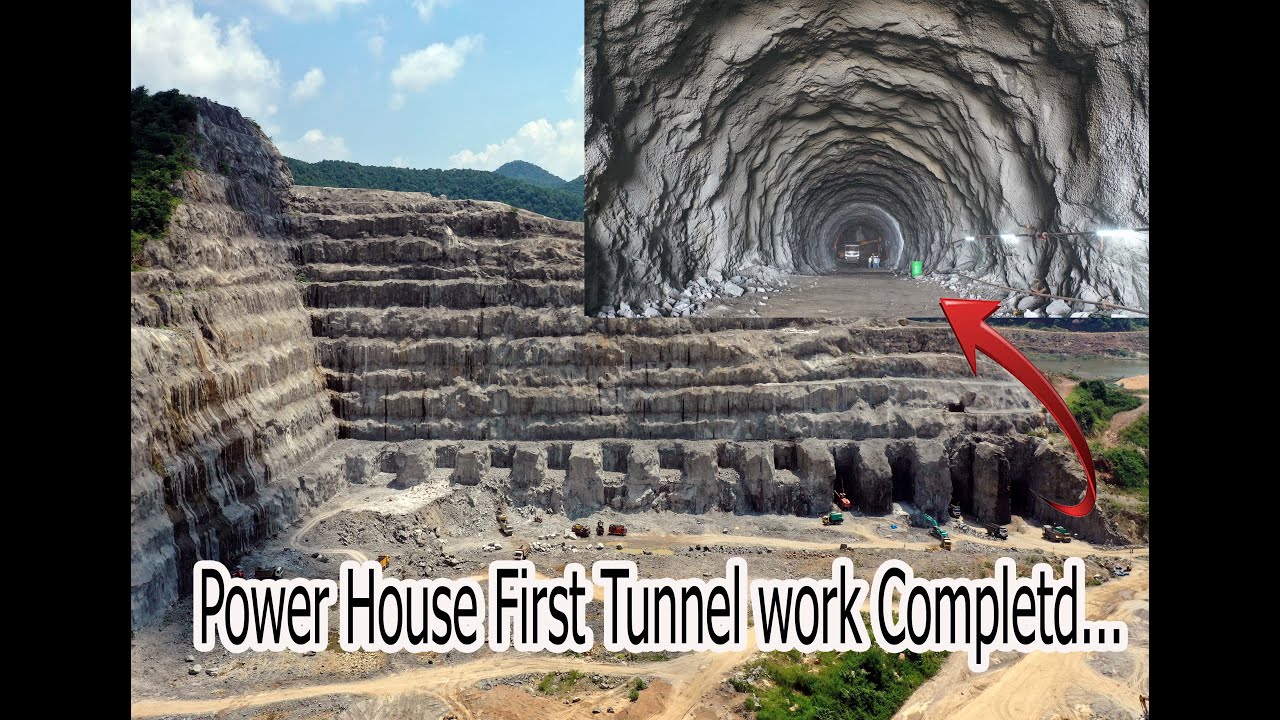 Polavaram Power House First Tunnel work Completed...