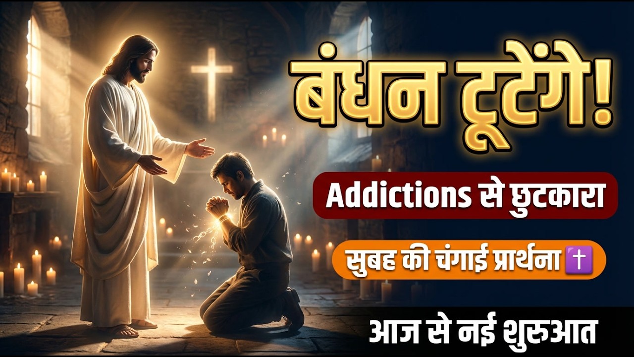 🚫 नजरअंदाज मत करना… ये सुबह की प्रार्थना | नशा, गंदी आदतें और बंधन टूटेंगे | #biblevachan
