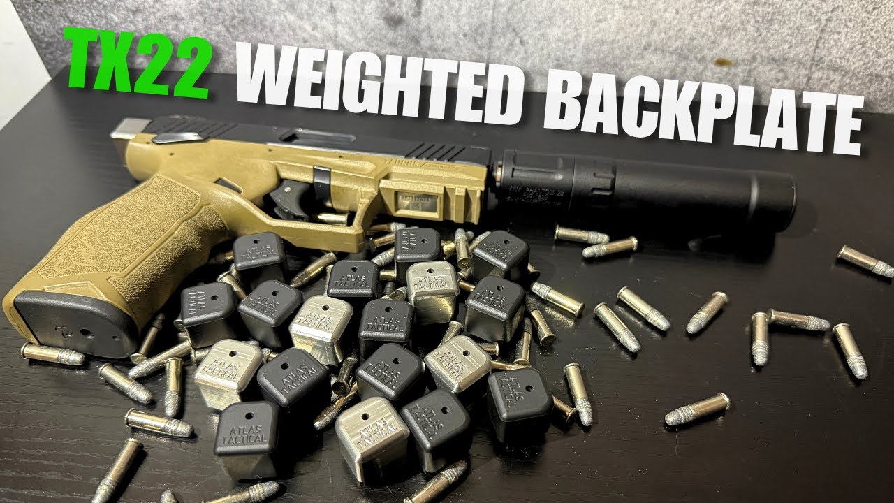 How We Make Our TX-22 Weighted Backplate &mdash; Full Shop Process