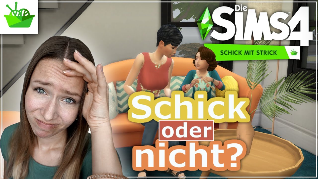 Ich gebe euch einen Einblick in das neue Pack! 🧶 | Die Sims 4 Schick mit Strick Review [DEUTSCH]