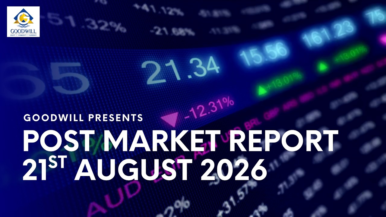 Stock Market Today | 21st August 2026 | NIFTY Ends Flat | ICICI Bank, Tata Motors & Shanthi Gears
