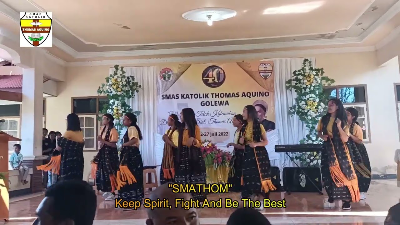 Tari Kreasi SMAS Katolik Thomas Aquino Golewa