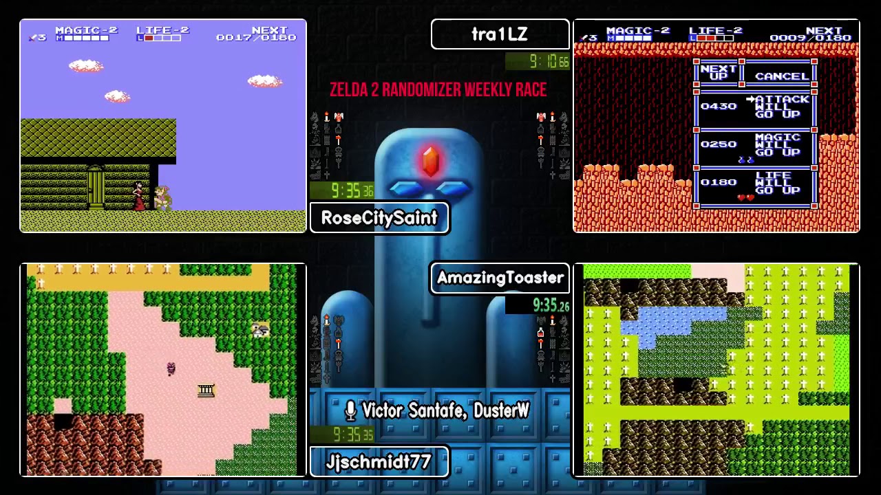 061418 Zelda II Randomizer Weekly Race