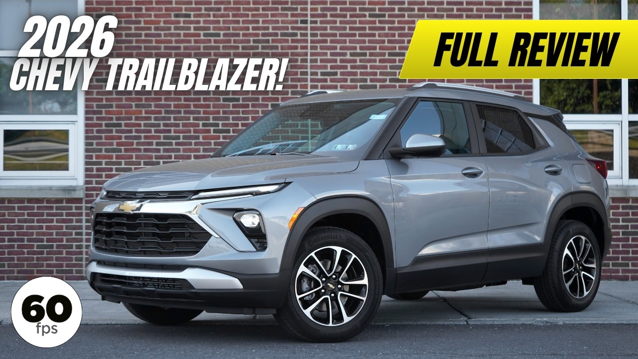 2026 Chevrolet Trailblazer Review | Starting at UNDER $25k!