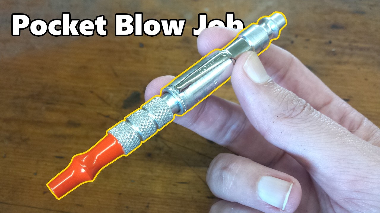 Fixing the Design Flaw in Milton's Pocket Blow-Off Shop Air Gun