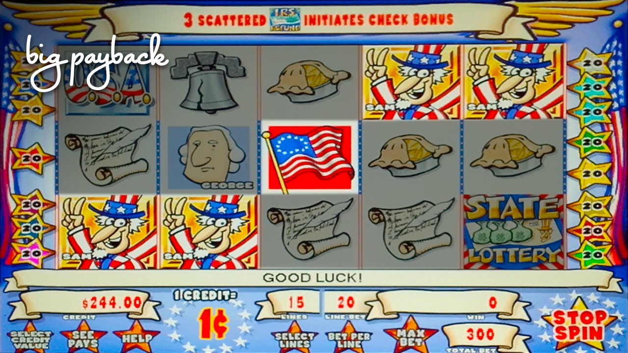 Uncle Sam Slot - ALL BONUS FEATURES, SO COOL!