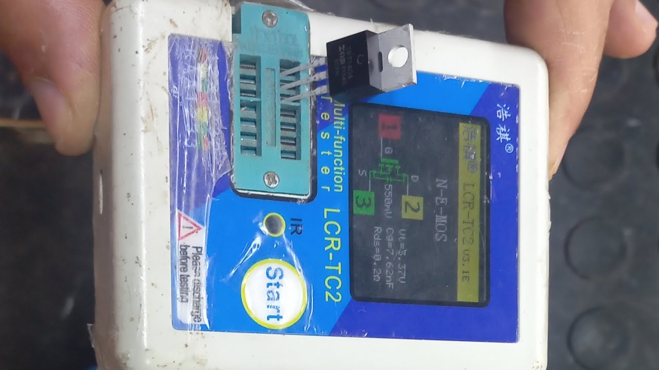 MOSFET IRF1404.  Falso ou Original?  teste prático...