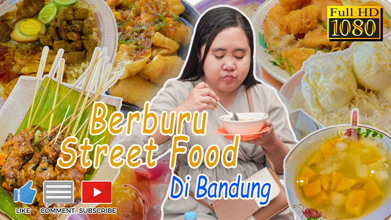 KELILING KULINER BANDUNG ❕❗ DARI GEDUNG SATE - SATE JANDO - CUANKI SERAYU - SUDIRMAN STREET