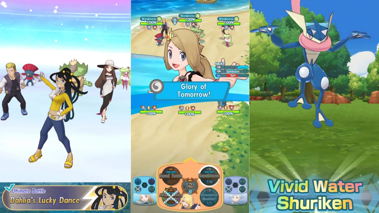 Ultimate Battle: Dahlia's Lucky Dance | Challenge a Super Serious Dahlia | Pokémon Masters EX