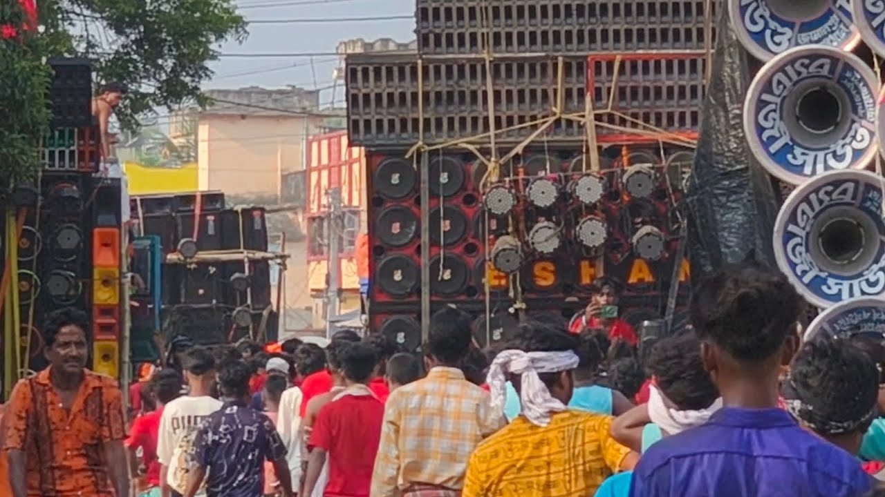 Joll Dhala Burdwan 🫨Dj Set-up 2025 competition !! বক্স কম্পিটিশন জল ঢালা বর্ধমান ২০২৫..!! #burdwan