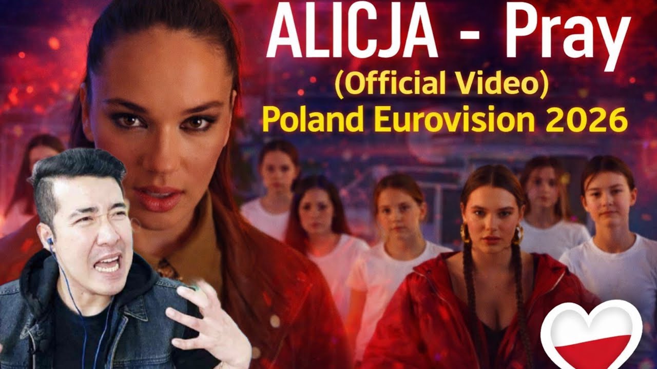 🇵🇱 ALICJA SZEMPLIŃSKA - Pray (Официальное видео) | Польша 🇵🇱 | Евровидение 2026 | РЕАКЦИЯ