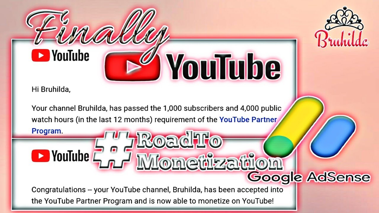 ROAD TO MONETIZATION | #MonetizedChannel | Bruhilda 💕