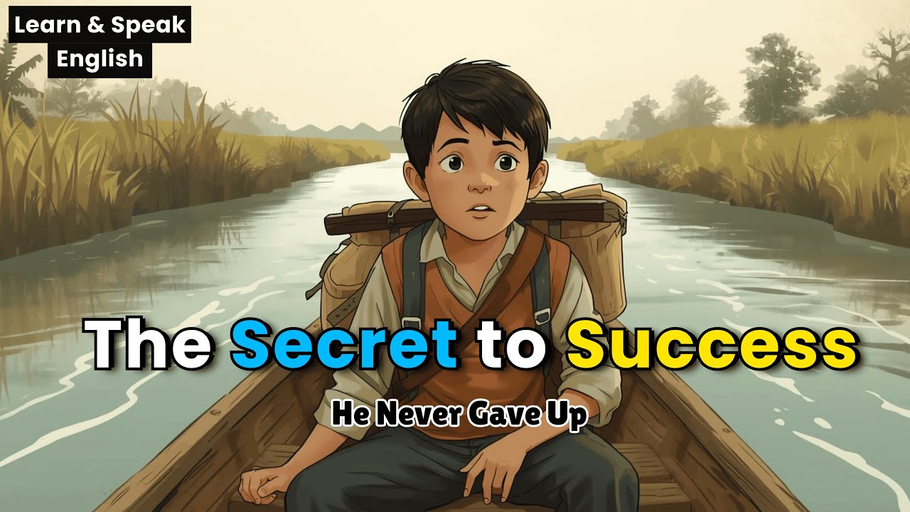 The Secret to Success | A Poor Boy Who Never Gave Up | A Heart-Touching Story