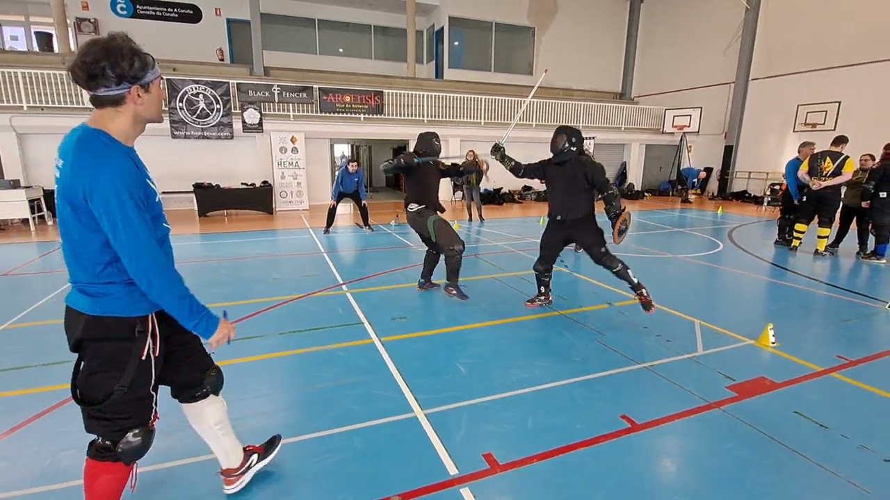 VII Cidade da Coruña - 1/4 Final Sword and Buckler - Kostiantyn Slabko vs José Fernández Meni (W)