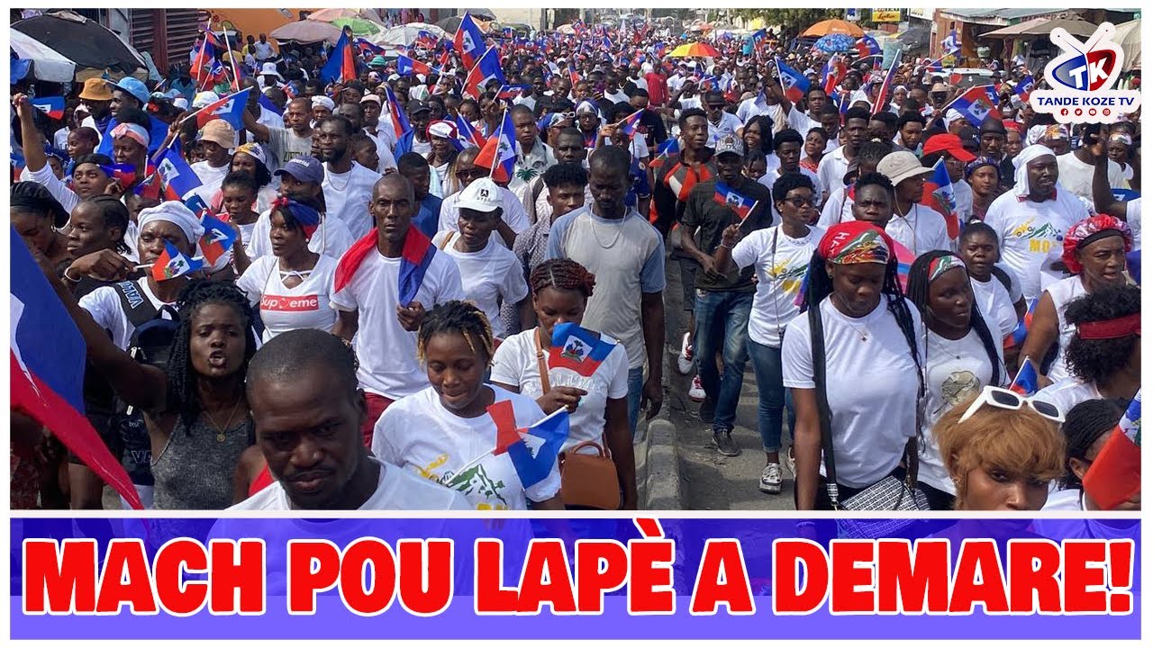 Men k&ograve;man sa ye nan Mach pou lap&egrave; past&egrave; yo ap &ograve;ganize a. anpil moun pran lari!