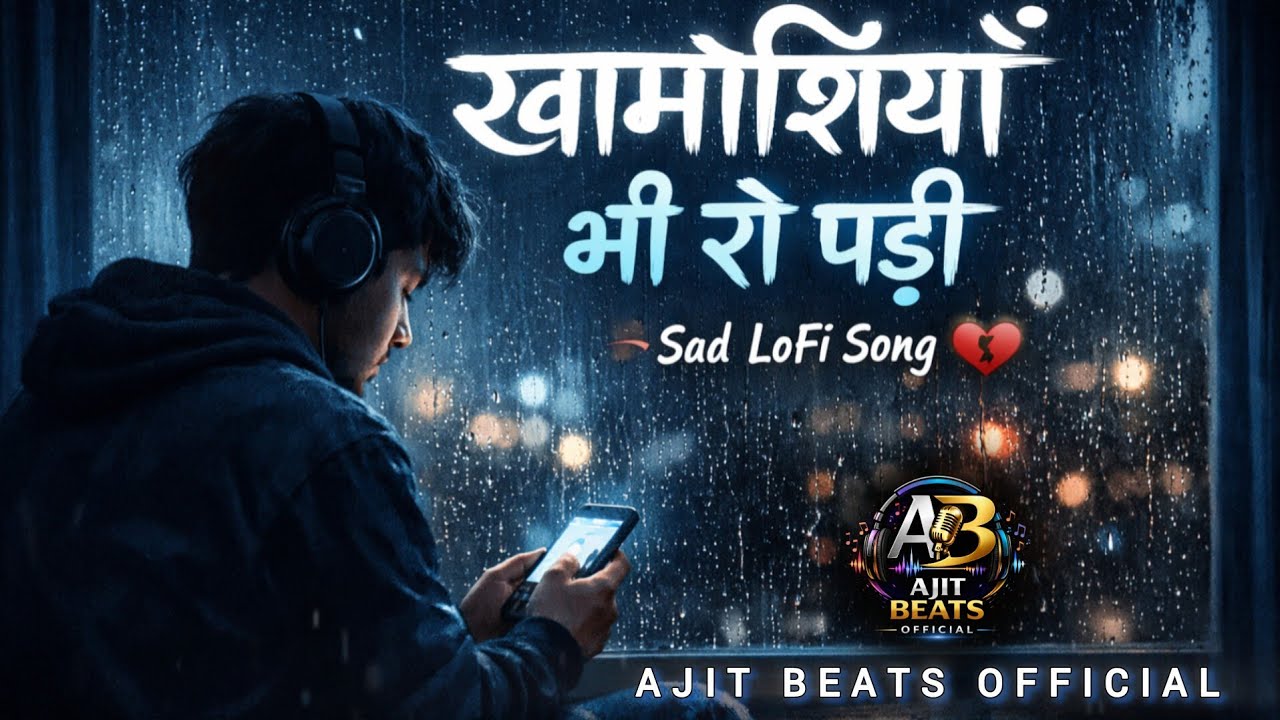 खामोशियाँ भी रो पड़ी 💔 | New Hindi Sad LoFi Song 2026 | Ajit Beats Official