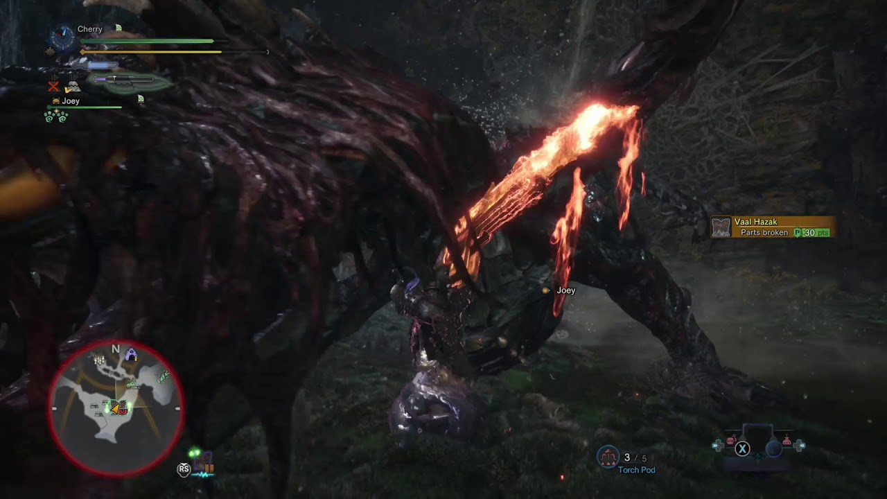 [MHW] Ultimate Switch Axe build (Taroth Paralysis) - Vaal Hazak