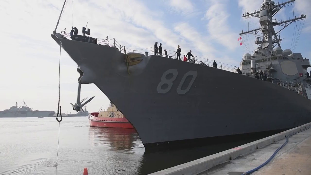 USS Roosevelt (DDG 80) Homeport Shift to Naval Station, Rota, Spain