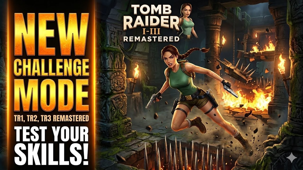 Tomb Raider I-III Remastered CHALLENGE MODE PURE CHAOS #4