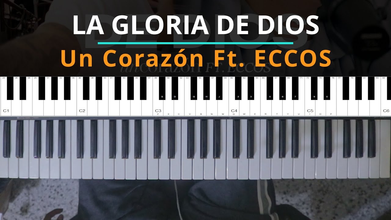 #TUTORIAL La Gloria De Dios Un Corazón Ft. ‪ECCOS |Kevin Sánchez Music|