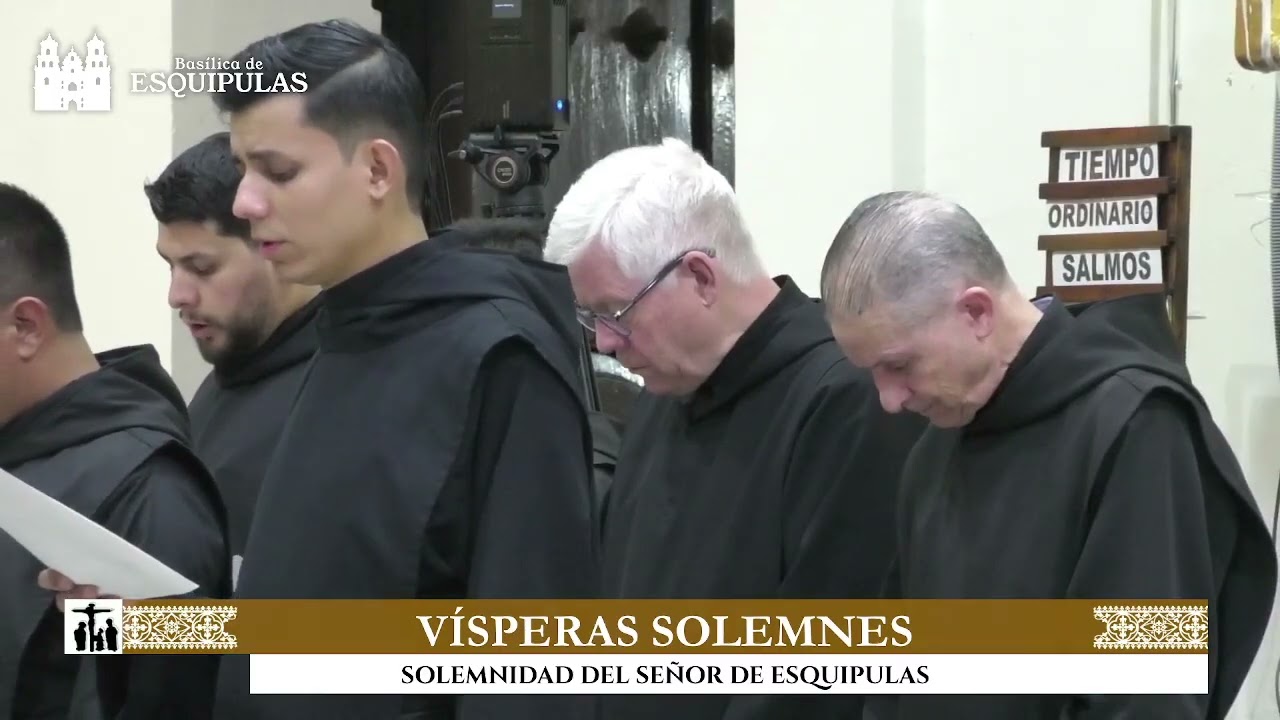Rezo Solemne de las Primeras Vísperas
