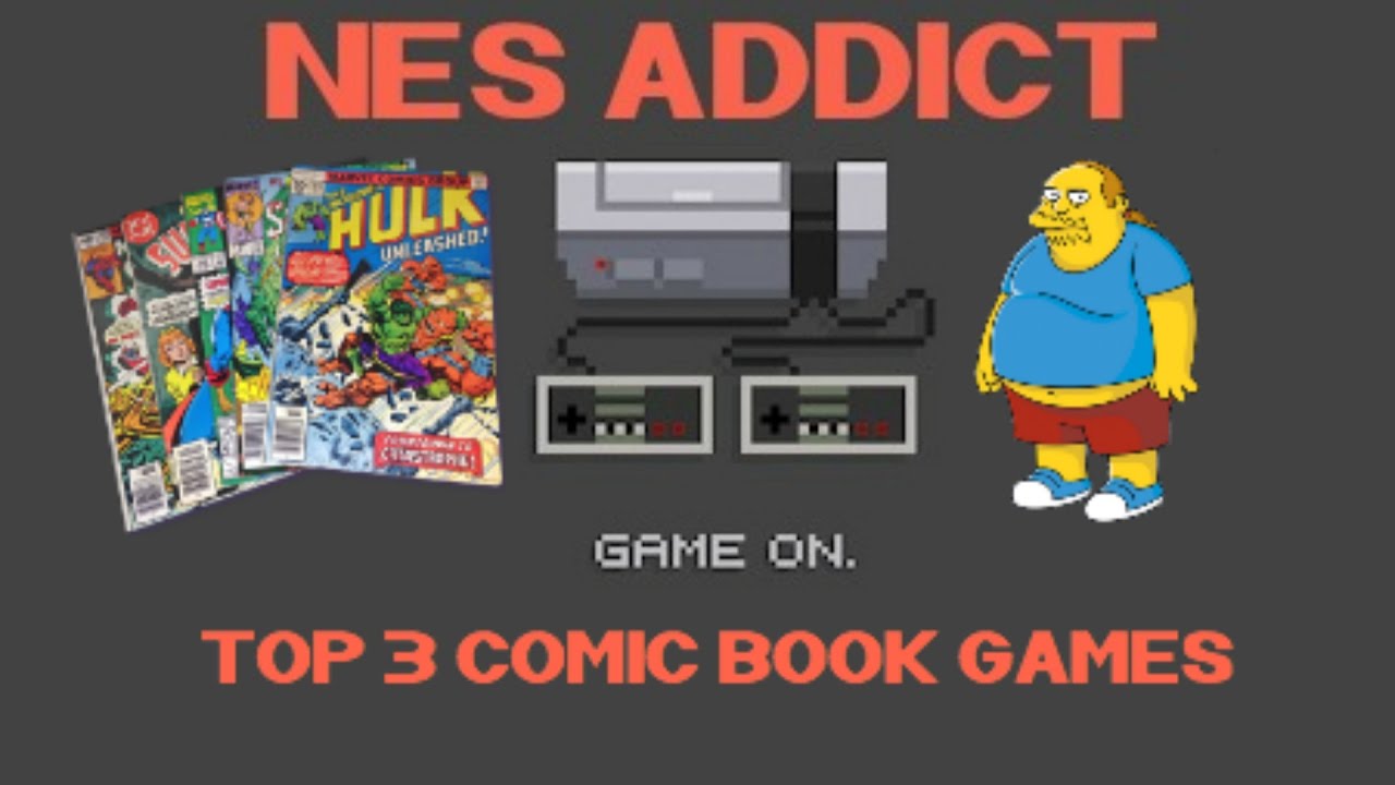 Top Three Comic Book Games - Top 3 Tuesday (Mobile Device Edit)