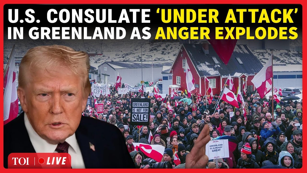 ‘Big Attack’ On US Consulate In Greenland; ‘Won’t Tolerate…’ | Anger Over Trump’s Plan Intensifies