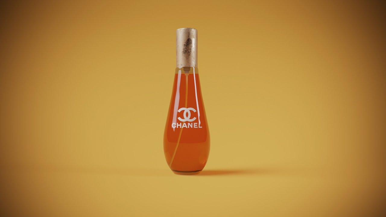 Perfume Bottle Design: Modeling & Rendering in Cinema 4D (Corona)