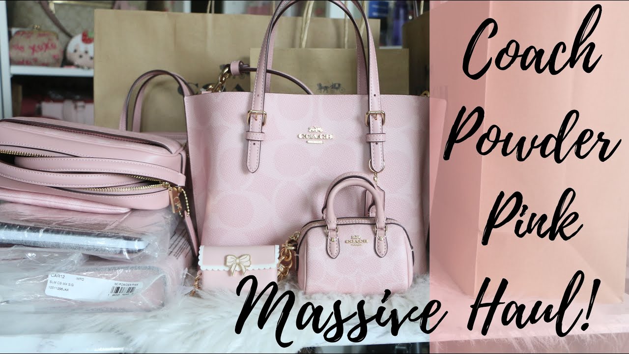 Coach Collection Reveal: It's the Pink For Me 😍🩷 💕 👛