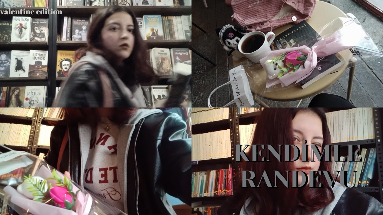 kendimle ilk valentine randevum: kafe, jazz, kitaplar ve huzur🧸✨