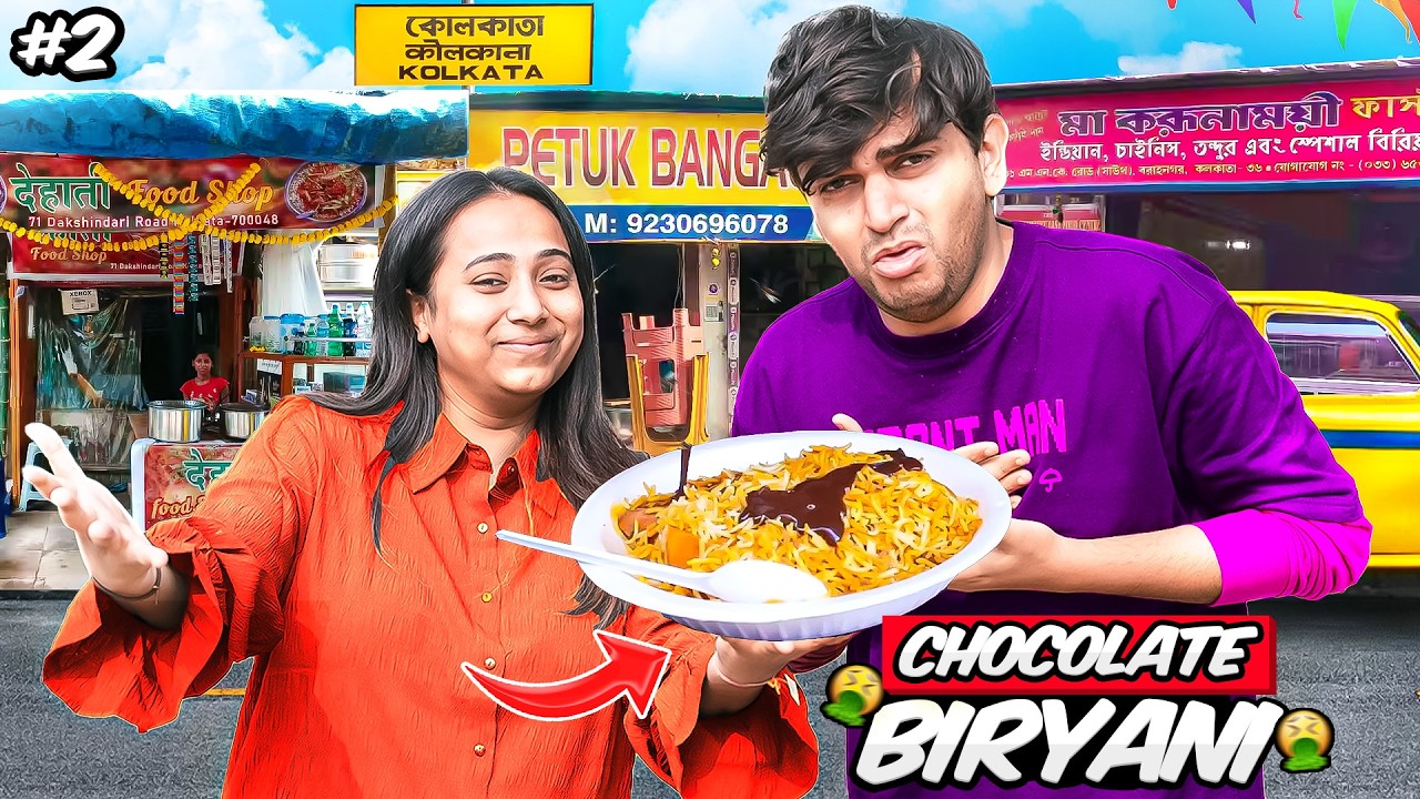 Trying Weirdest Kolkata Street Food for 24 Hours ft. @SinfulFoodie