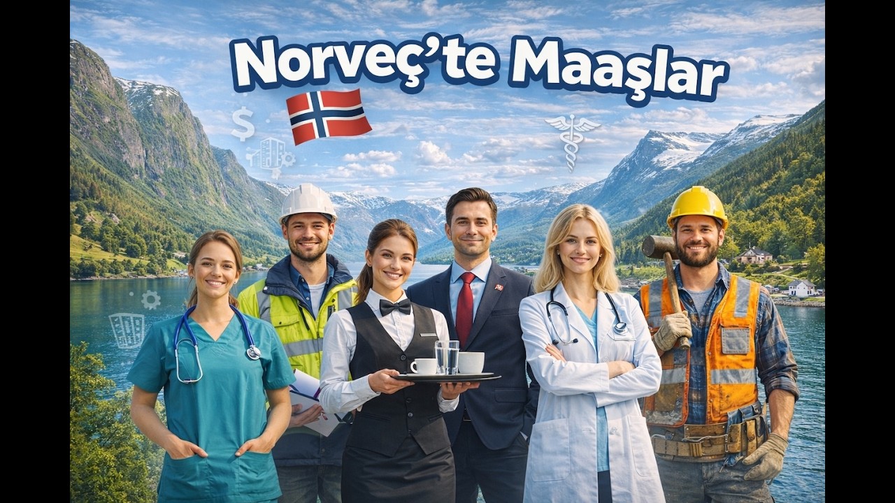 MİLLETVEKİLİ vs GARSON 🇳🇴 | NORVEÇ'TE MAAŞLAR VE GİDERLER