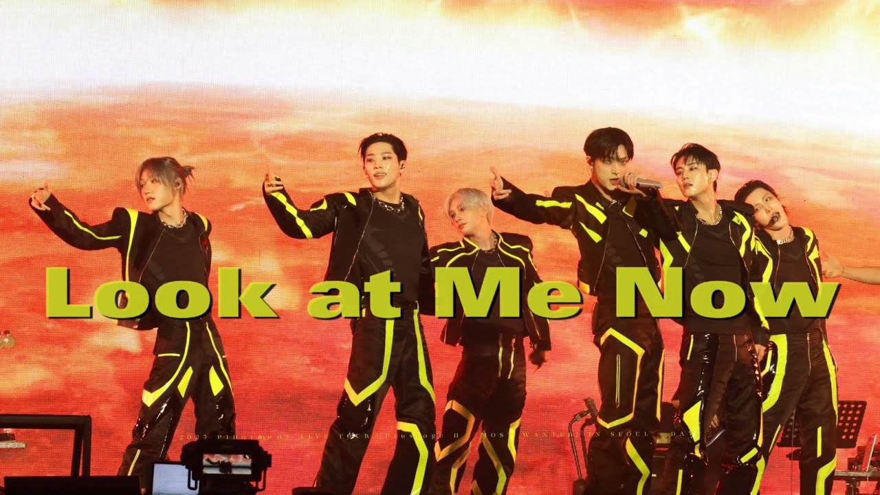 250810 P1Harmony MOST WANTED IN SEOUL ‘태양을 삼킨 아이 (Look at Me Now)’ full cam (피원하모니 폴캠)