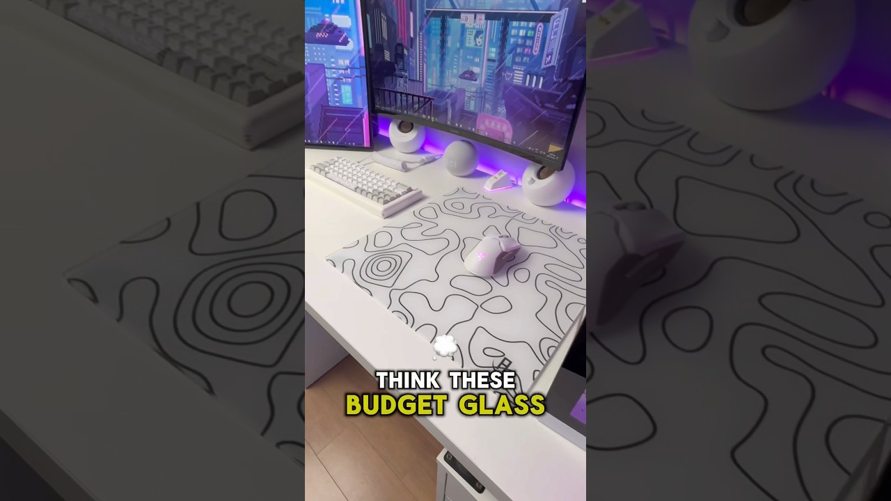 These are the best budget glass mouse pads on the market and you don&rsquo;t lose out of quality🤩